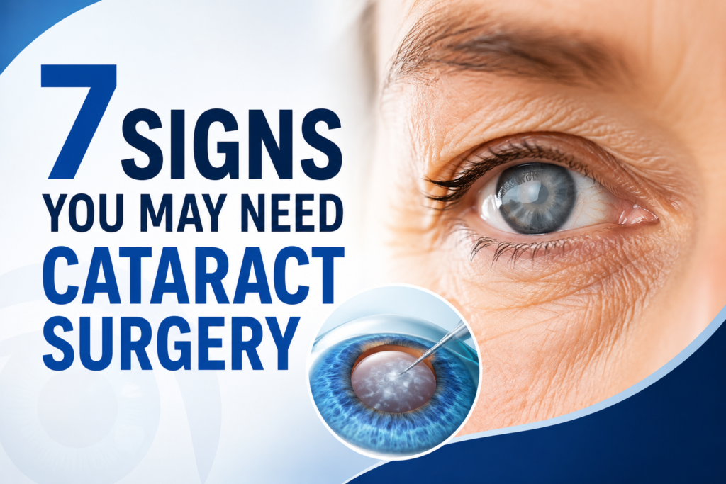 7 Signs You May Need Cataract Surgery | Eye Doctor in Nashik